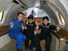 The children, including the new world record holder Jules Nader, performed flawlessly 18 parabolas with a total of 282 seconds in zero G and Lunar gravity, none of them were affected adversely, proving that, with a proper training, children and youngsters can do scientific tasks in microgravity environments, like space. 