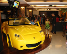 Dream Car Restaurant & Cafe (on Raya Menganti No 68, owner Bobby Handojo Gunawan) has ten cars lined up neatly in the space of a restaurant, setting the world record for Most cars on display in a restaurant.