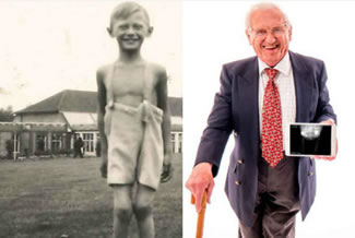 Norman Sharp, 91, was 23 when he had the first hip replacement operation of its kind ever done on the NHS in 1948. The pensioner from Trowbridge in Wiltshire has been listed as a record-breaker for having the longest lasting artificial hips, with experts amazed at how they have survived so long.