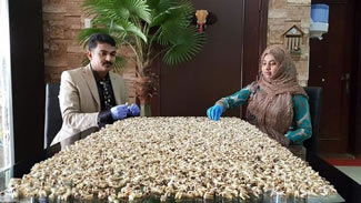Dr Nizar Abdul Rahman holds the world record for having extracted, processed and collected 10,000 teeth.