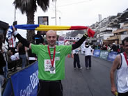 Adnrei Rosu fastest time to run marathons and ultra marathons on each continent