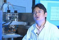 Dr Liang Hao and world's first chocolate printer