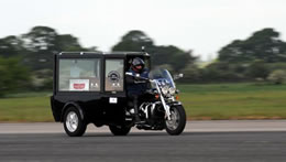 worlds fastest motorcycle hearse
