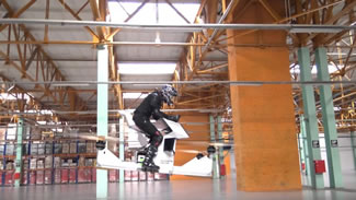 Russian startup Hoversurf has unveiled the first commercial hoverbike.